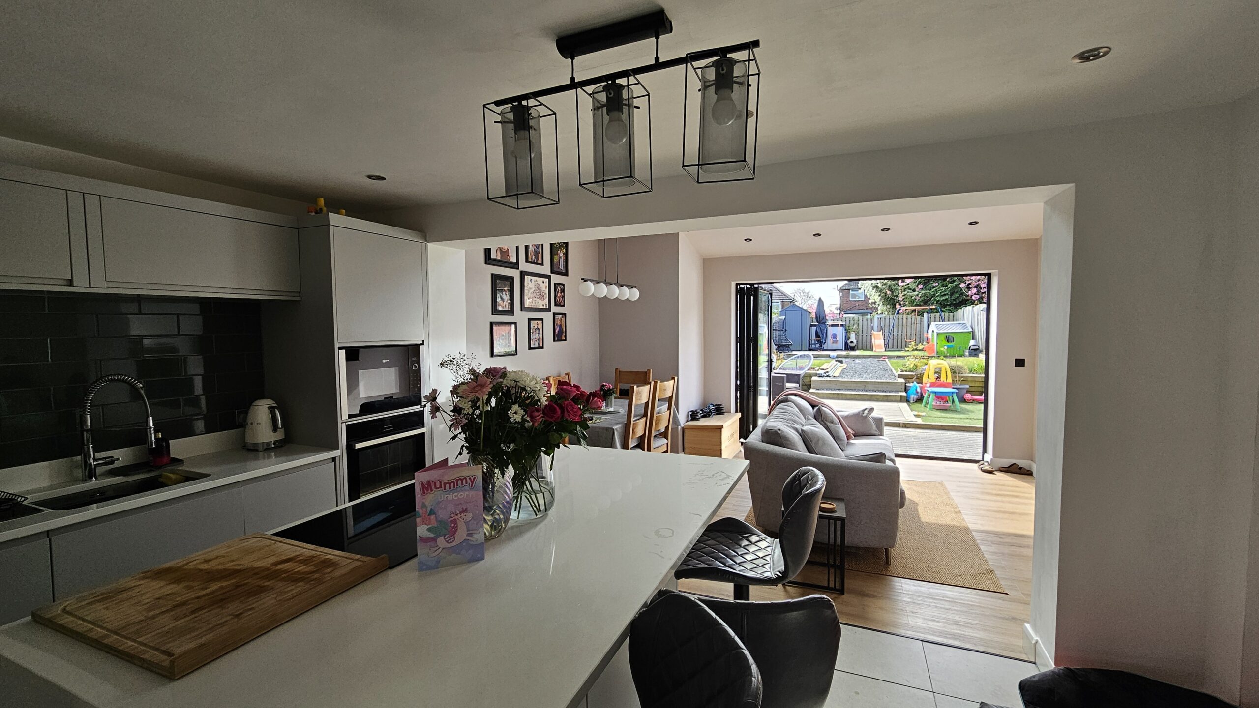 Single-Storey Rear Extension in S13: Creating Open-Plan Kitchen, Dining and Living Space