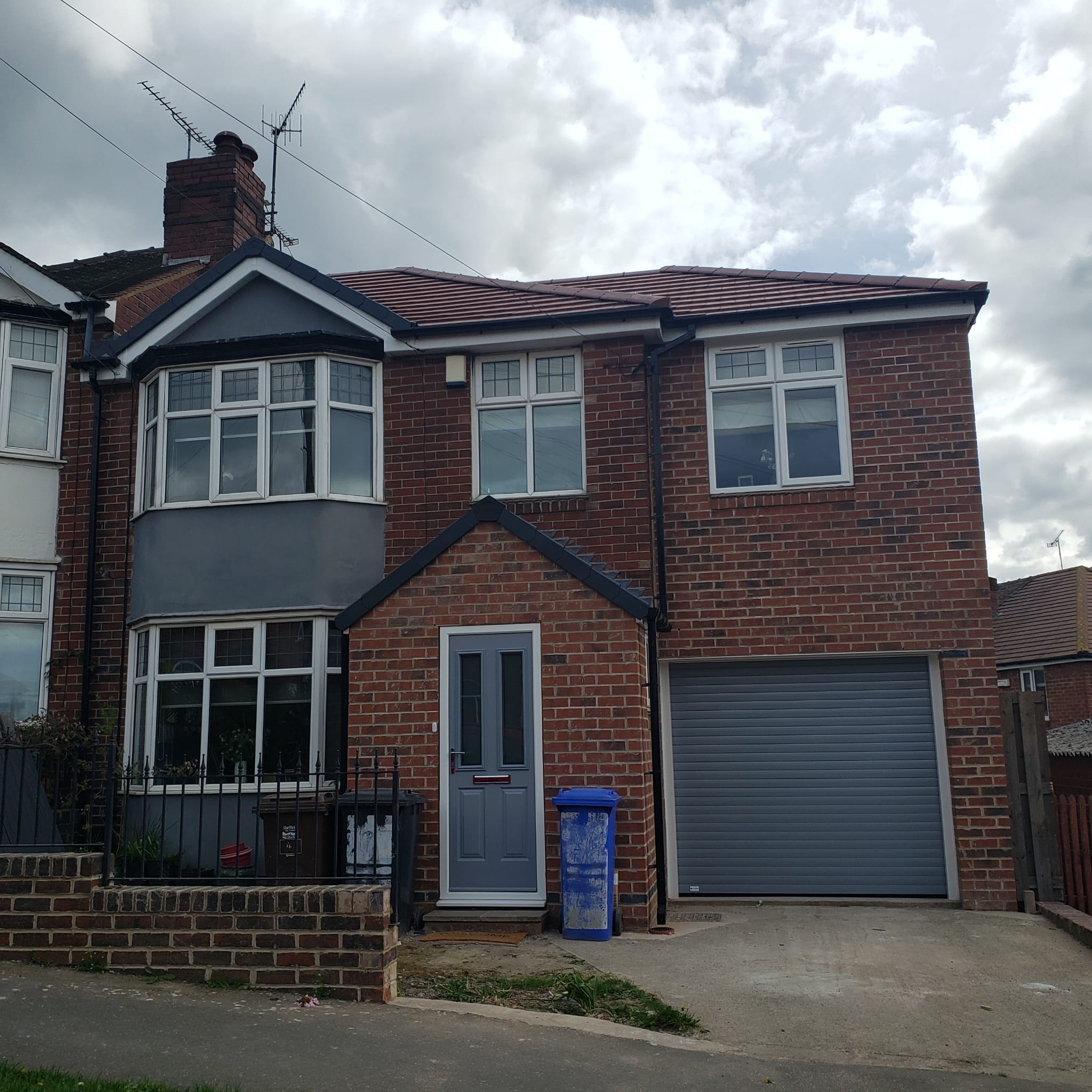 First Floor Side Extension with Porch Addition in S13